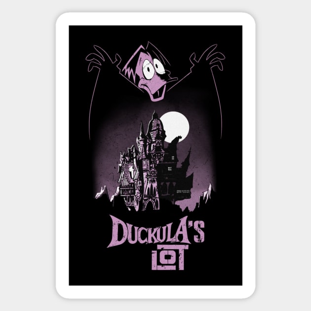 Duckula's lot Sticker by DugMcFug